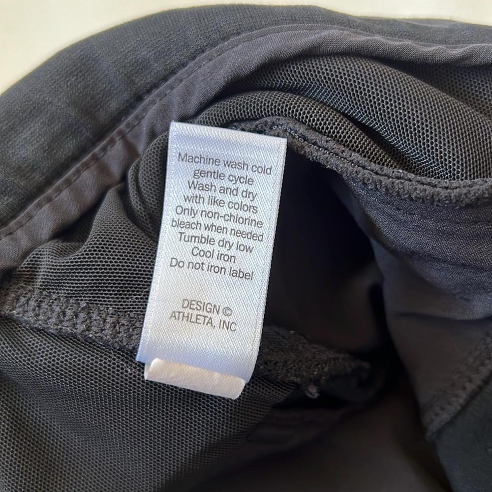 Athleta Ponte Moto 2 Skinny Pant Black Size 4 Stretch Wrinkle Resistant Packable - Picture 10 of 15